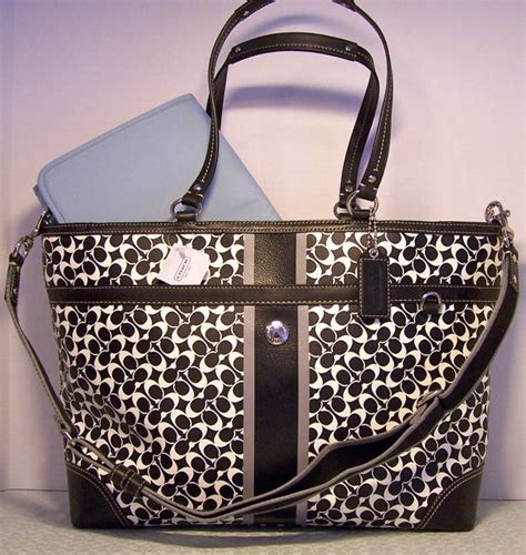 authentic coach diaper bag.